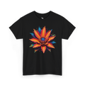 Minimalist succulent artwork designed for a modern nature-inspired tee